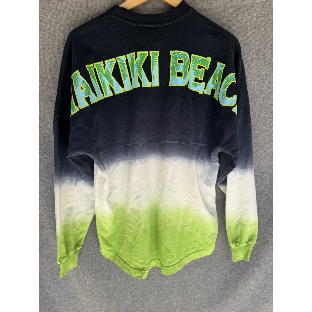 NWT WAIKIKI BEACH Sz XS HAWAII‎ Spirit Tie Dye Jersey Shirt Oversized